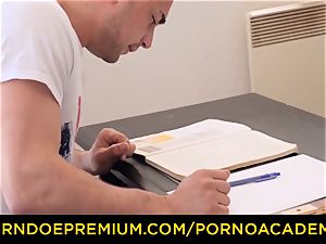 porn ACADEMIE - Tina Kay gets double penetration in super hot college fucky-fucky