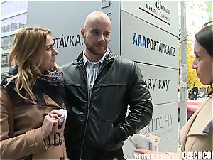 Czech couples exchanging fucking partners for money